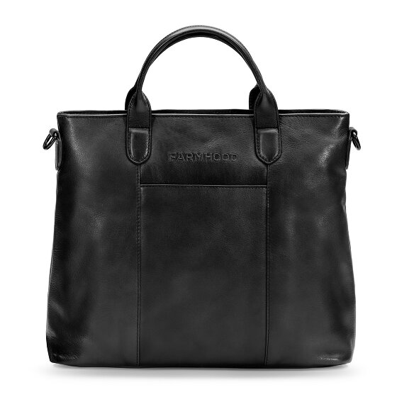 Farmhood Memphis Handbag Leather 37 cm Laptop compartment