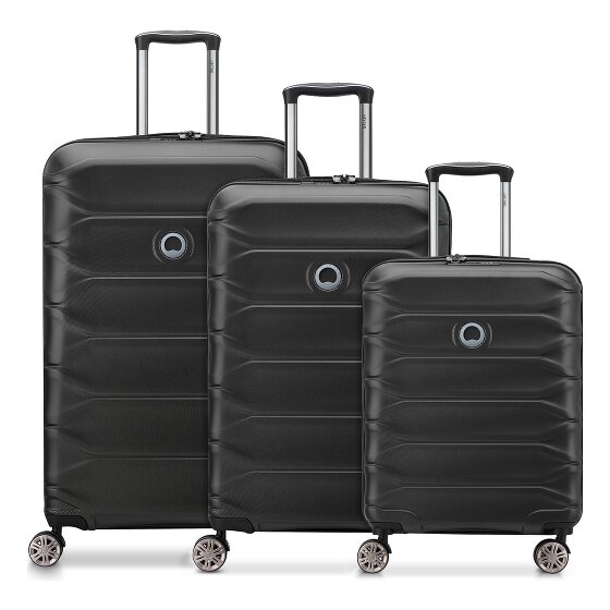 Delsey Paris Meteor 4 wheels Suitcase set 3-piece Expandable