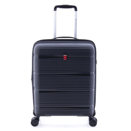 Gladiator 0800 4 wheels Trolley 55 cm with expansion pleat