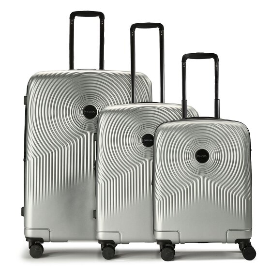 Gabol Radar 4 wheels Suitcase set 3-piece with expansion pleat