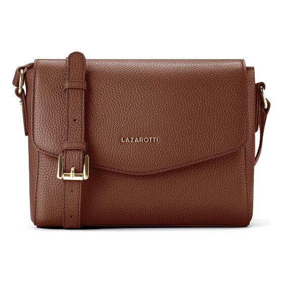 Lazarotti Bologna Leather Crossbody Shoulder bag, 22 cm