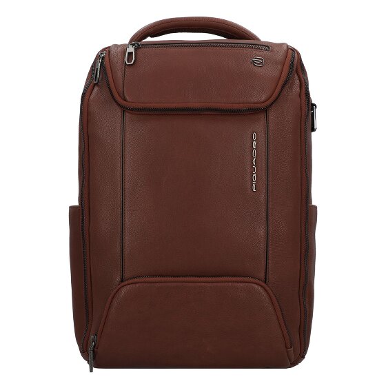 Piquadro Cronus Business backpack RFID protection Leather 41 cm Laptop compartment