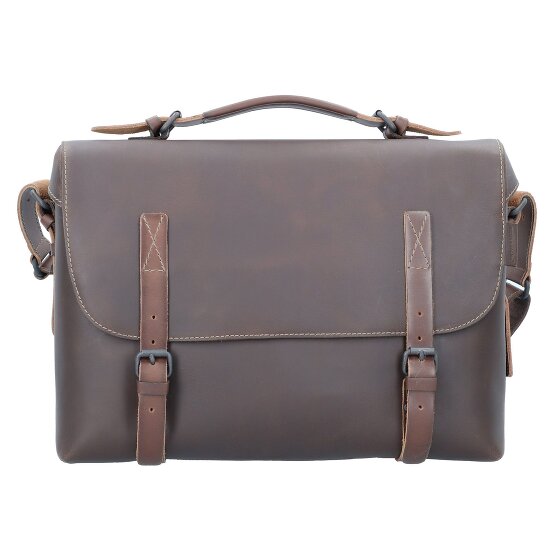 aunts & uncles Good Old Friends Fella briefcase leather 37 cm laptop compartment