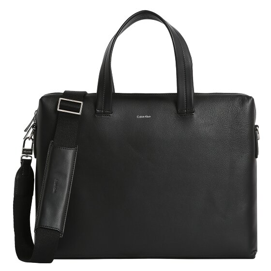 Calvin Klein CK Premium Briefcase Leather 40.5 cm Laptop compartment