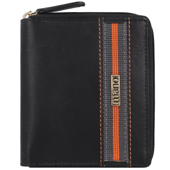 mano Don Leonardo wallet RFID leather 10 cm
