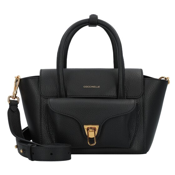 Coccinelle Double Beat Shoulder Bag Leather 21 cm