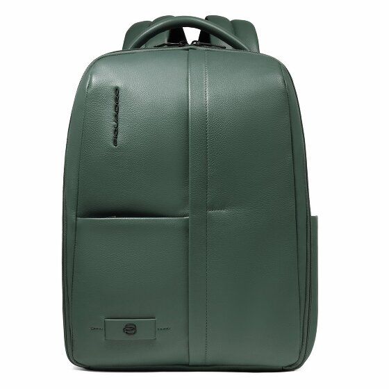 Piquadro Russel Daypack RFID protection Leather 41 cm Laptop compartment