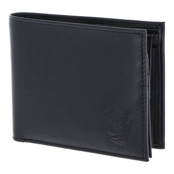 oxmox Leather Wallet RFID protection Genuine Leather 12 cm