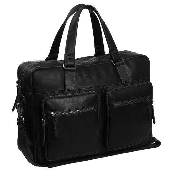 The Chesterfield Brand Wax Pull Up Briefcase Leather 43 cm Laptop compartment