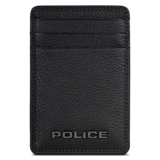Police Credit card case RFID protection Leather 7 cm