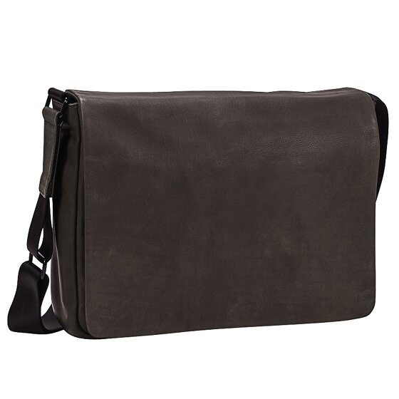 Leonhard Heyden The Hague Messenger Leather 37 cm Laptop compartment