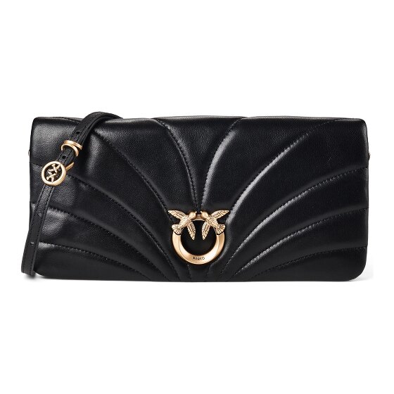PINKO Love Horizontal Clutch bag Genuine Leather 27 cm