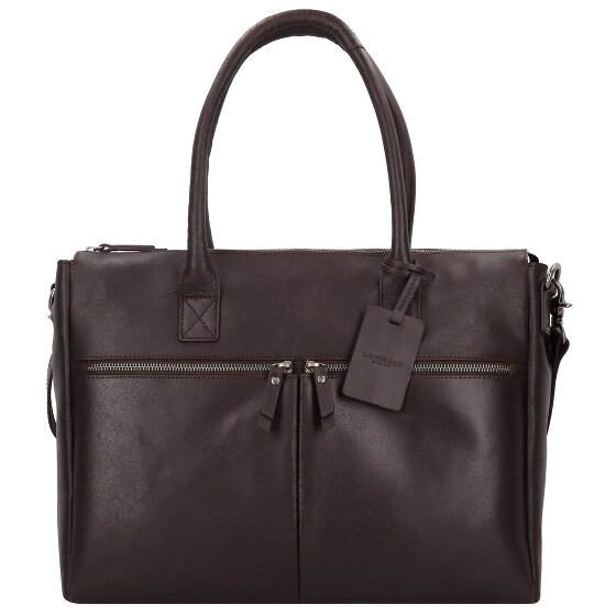 Burkely Vintage Valerie shoulder bag leather 39 cm laptop compartment