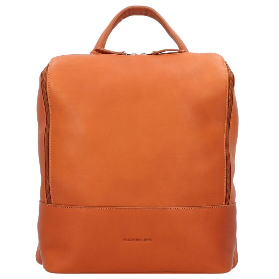 Harold's Campo backpack leather 35 cm laptop compartment