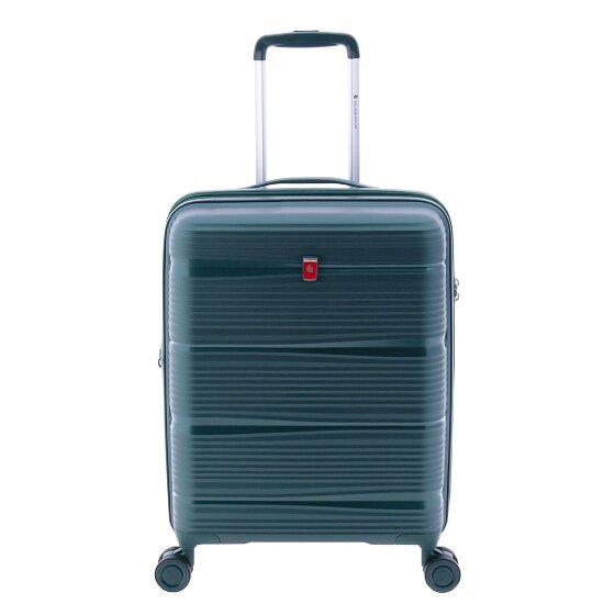 Gladiator 0800 4 wheels Cabin trolley 55 cm with expansion pleat