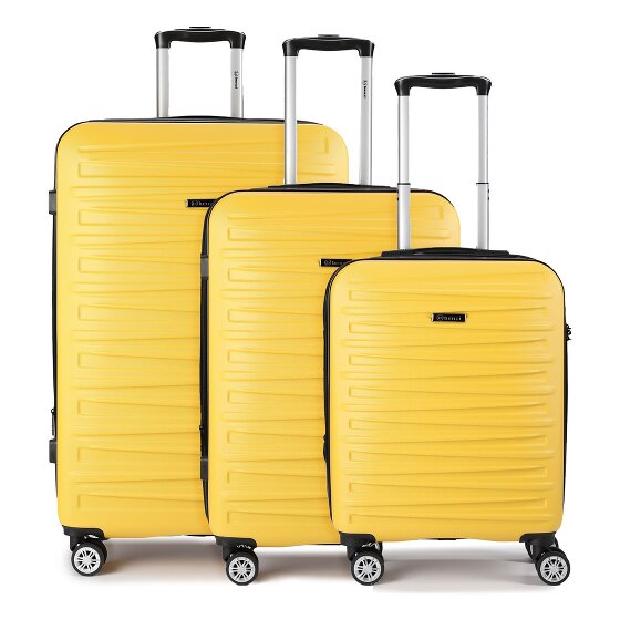 Benzi 5493 4 wheels Suitcase set 3-piece with expansion pleat