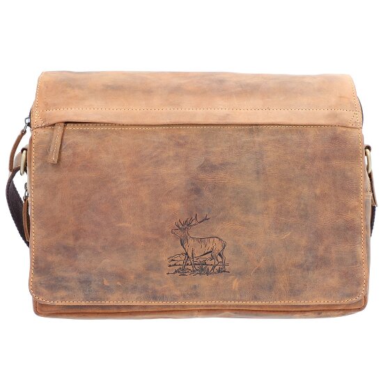 Greenburry Vintage shoulder bag leather 30 cm