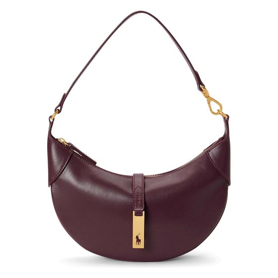 POLO RALPH LAUREN Polo ID Shoulder Bag Genuine Leather 26 cm
