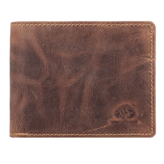 Greenburry Vintage Wallet RFID protection Leather 12 cm