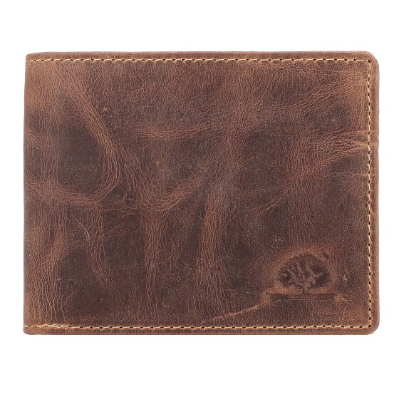 Greenburry Vintage Wallet RFID protection Leather 12 cm