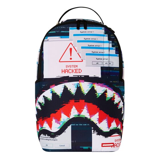 Sprayground Hacked Shark Daypack 45.5 cm Laptop compartment