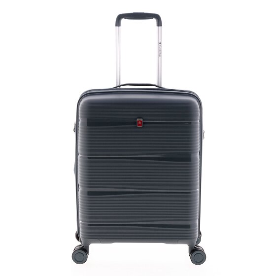 Gladiator 0800 4 wheels Cabin trolley 55 cm with expansion pleat