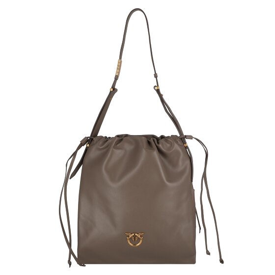 PINKO Slouchy Shoulder Bag Leather 31 cm