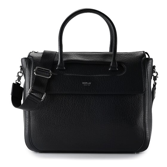 Replay Shopper Bag Genuine Leather 37 cm