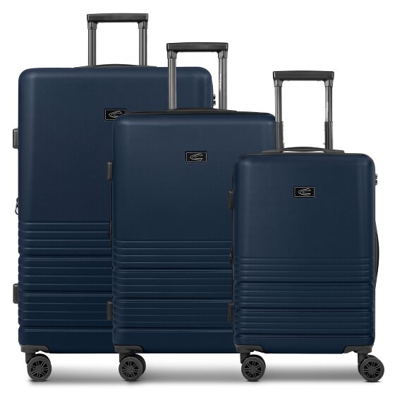 camel active Hanoi 4 wheels Suitcase set 3-piece with expansion pleat