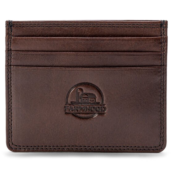 Farmhood Memphis Credit card case RFID protection Leather 10 cm