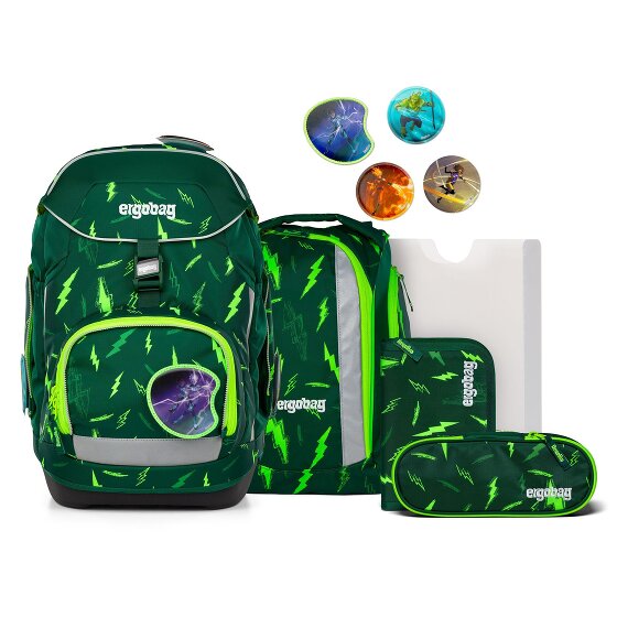 ergobag Pack satchel set 6 pcs. incl. velcro set