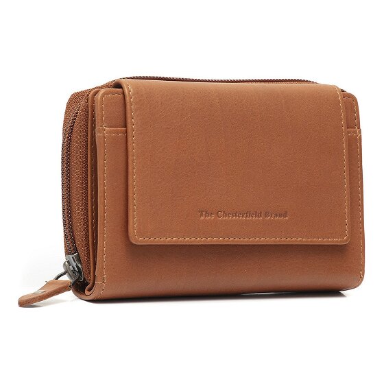 The Chesterfield Brand Orveta Wallet RFID protection Genuine Leather 13 cm