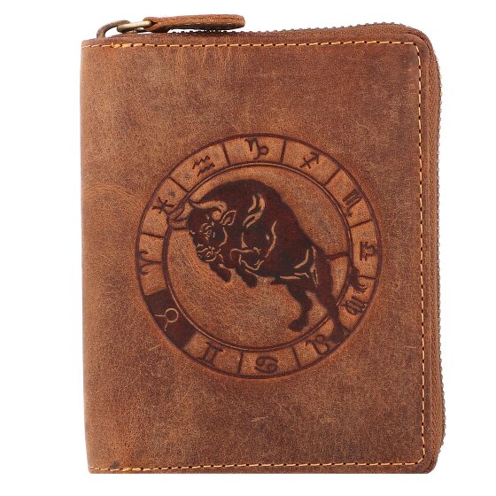 Greenburry Vintage zodiac wallet leather 10 cm