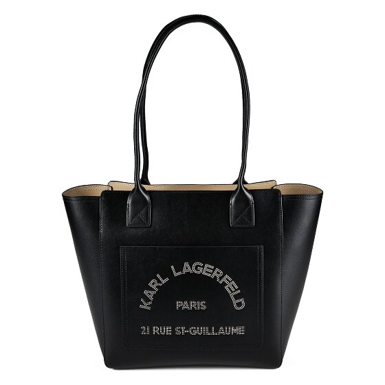Karl Lagerfeld Daily Shoulder Bag Genuine Leather 36 cm