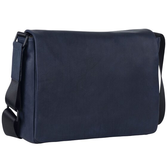 Leonhard Heyden The Hague Messenger Leather 37 cm Laptop compartment