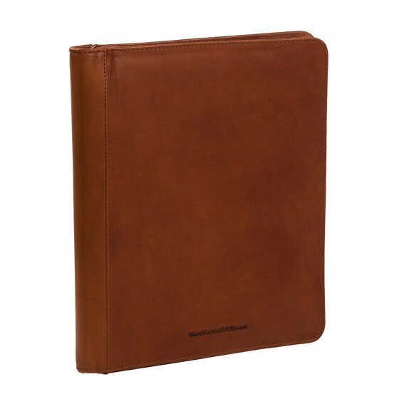 The Chesterfield Brand Wax Pull Up Writing case Leather 22 cm
