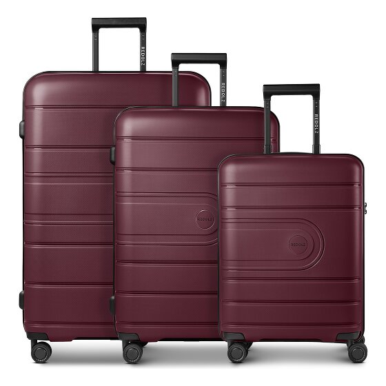 Redolz Essentials 11 4 wheels Suitcase set 3-piece Expandable