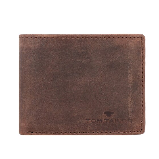 Tom Tailor Ron Wallet RFID protection Leather 10 cm