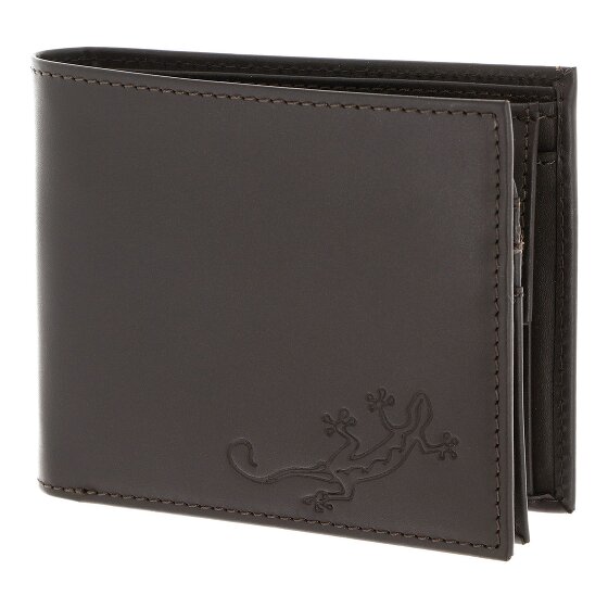 oxmox Leather Wallet RFID protection Genuine Leather 10 cm