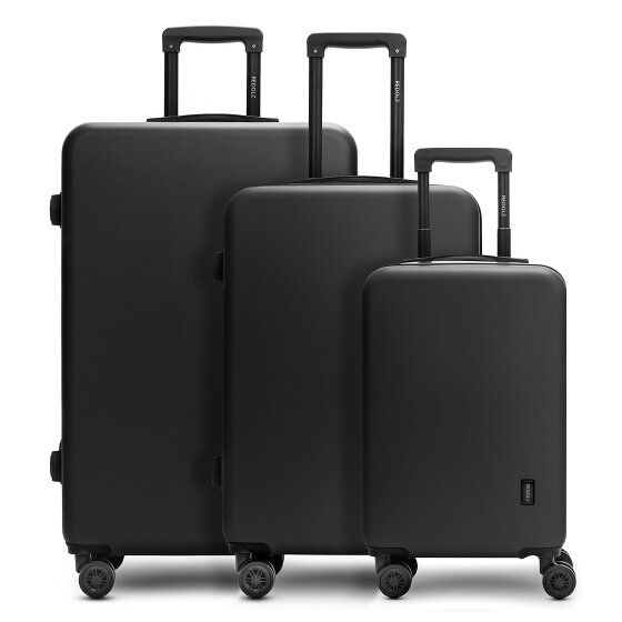Redolz Essentials 09 3-SET 4 wheels Suitcase set 3-piece