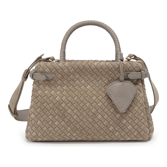 LES VISIONNAIRES Issac Weave Handbag Leather 31 cm