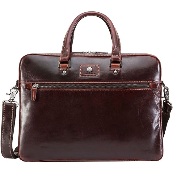 Jekyll & Hide Oxford Briefcase RFID protection Leather 40 cm Laptop compartment