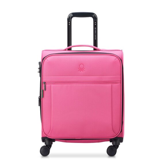 Delsey Paris x United Colors of Benetton BE 4-wheeled cabin trolley 55 cm with stretch fold