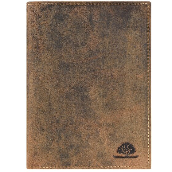 Greenburry Vintage identity card case leather 12 cm