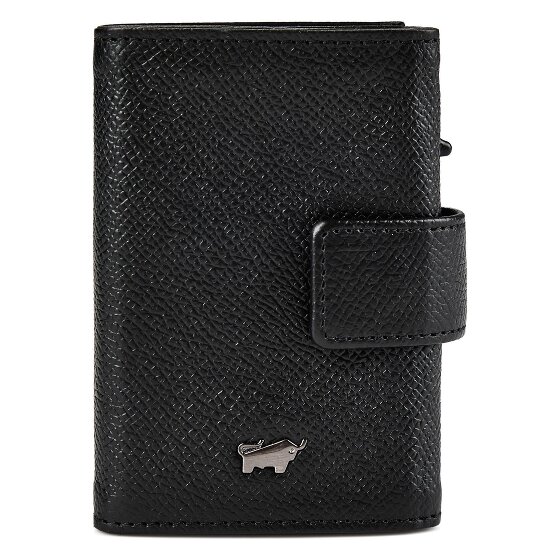 Braun Büffel Robin Credit card case RFID protection Genuine Leather 7.5 cm
