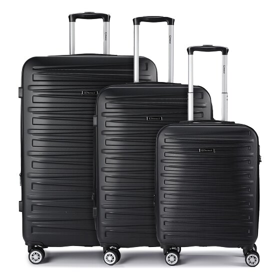Benzi 5493 4 wheels Suitcase set 3-piece with expansion pleat
