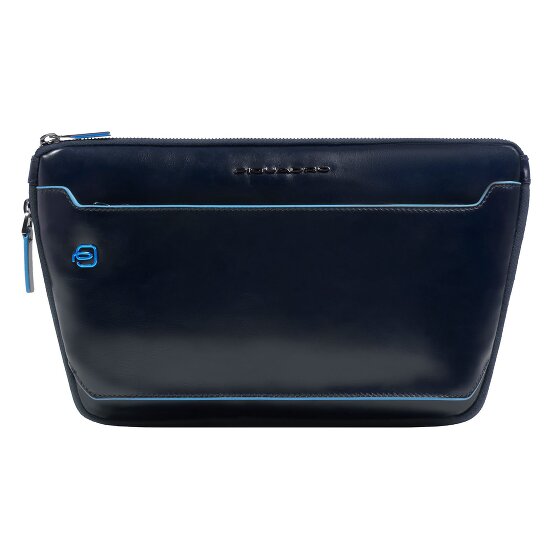 Piquadro Blue Square Shoulder bag Leather 30 cm