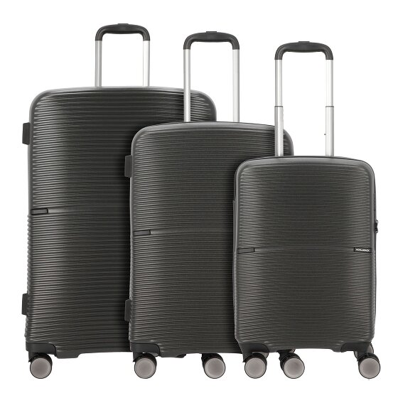 Worldpack San Francisco 4 wheels Suitcase set 3-piece