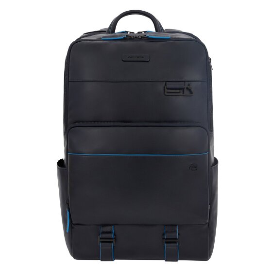 Piquadro Blue Square Revamp Business backpack RFID protection Leather 43 cm Laptop compartment