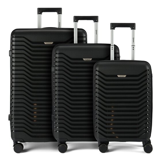 Benzi 5820 4 wheels Suitcase set 3-piece